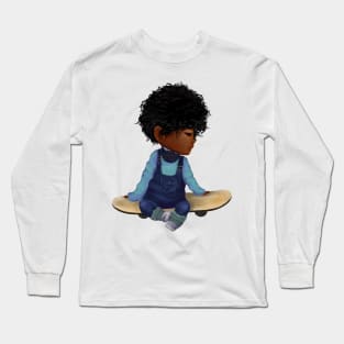 Cute little Skater. Long Sleeve T-Shirt